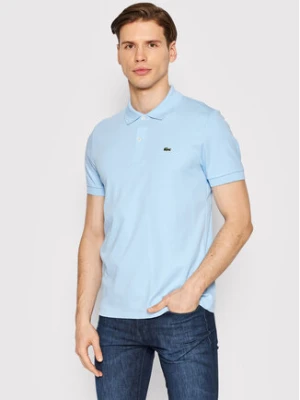 Lacoste Polo DH2050 Niebieski Regular Fit