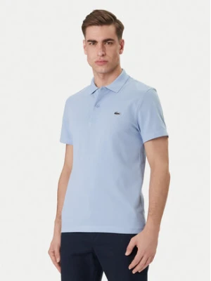 Lacoste Polo DH5522 Błękitny Regular Fit