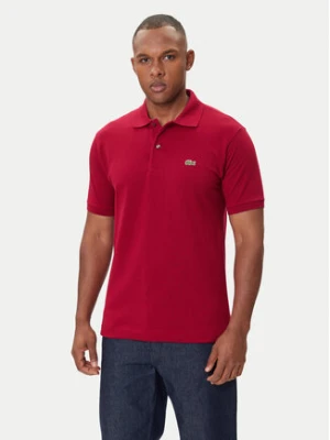 Lacoste Polo L1212 Bordowy Classic Fit
