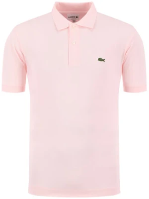Lacoste Polo L1212 Różowy Classic Fit