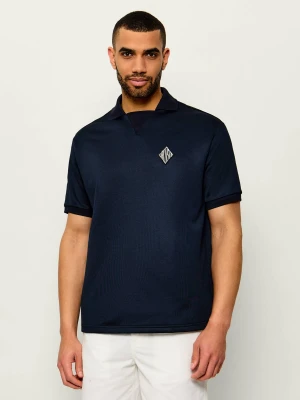 Lacoste Polo | Loose fit granatowy