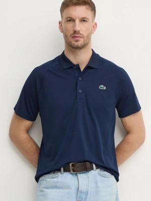 Lacoste polo męski kolor granatowy gładki DH3201