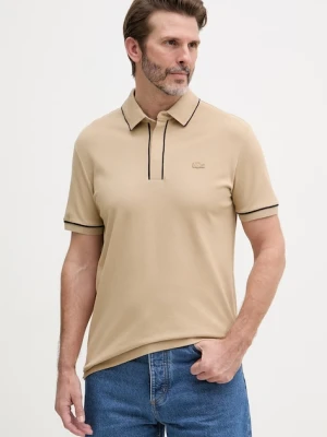 Lacoste polo męskie bawełniane z elastanem