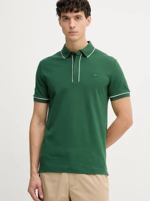 Lacoste polo męskie bawełniane z elastanem