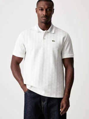 Lacoste polo męskie szary