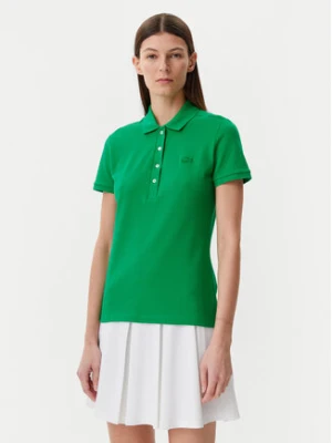 Lacoste Polo PF5462 Zielony Slim Fit