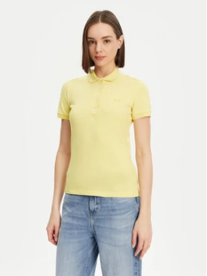 Lacoste Polo PF5462 Żółty Slim Fit