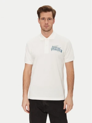 Lacoste Polo PH0285 Écru Regular Fit Kremowy
