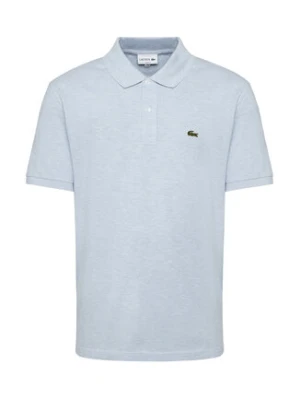 Lacoste Polo PH4012 Błękitny Slim Fit