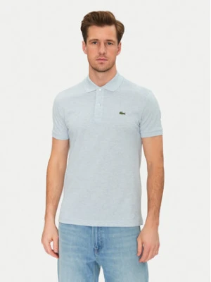 Lacoste Polo PH4012 Błękitny Slim Fit