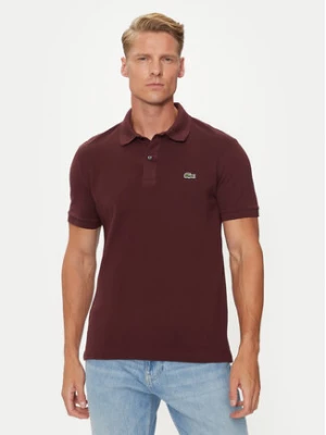 Lacoste Polo PH4012 Bordowy Slim Fit