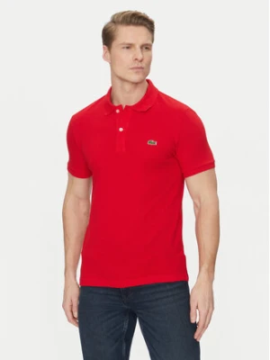 Lacoste Polo PH4012 Czerwony Slim Fit