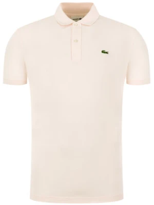 Lacoste Polo PH4012 Różowy Slim Fit