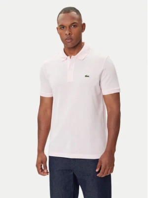Lacoste Polo PH4012 Różowy Slim Fit