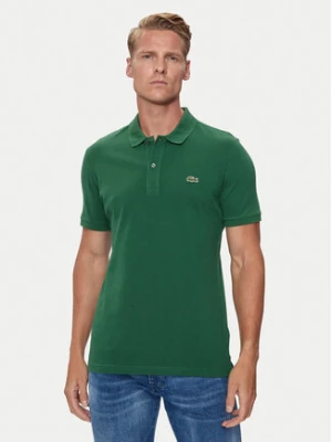 Lacoste Polo PH4012 Zielony Slim Fit