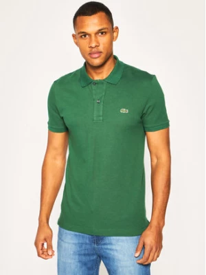 Lacoste Polo PH4012 Zielony Slim Fit