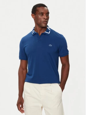 Lacoste Polo PH7495 Niebieski Slim Fit