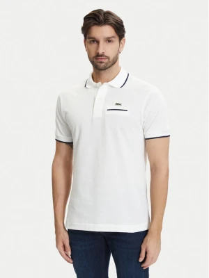 Lacoste Polo PH9838 Écru Classic Fit Kremowy