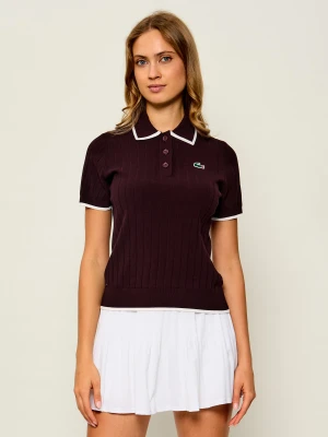 Lacoste Polo | Regular Fit bordowy