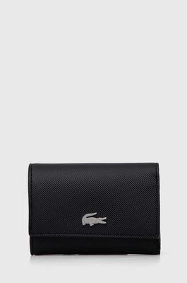Lacoste portfel damski kolor czarny