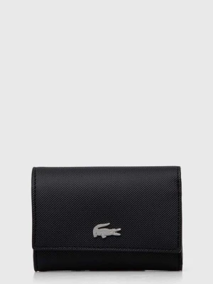 Lacoste portfel damski kolor czarny
