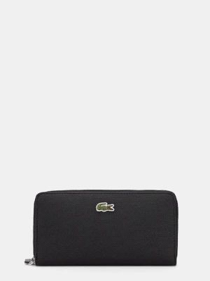 Lacoste portfel damski kolor czarny NF2900PK