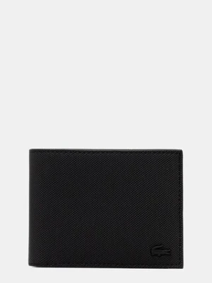 Lacoste portfel męski kolor czarny NH4419HC