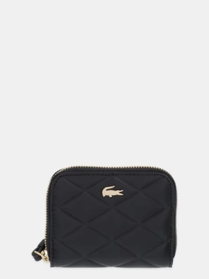 Lacoste portfel skórzany damski kolor czarny NF5120EE
