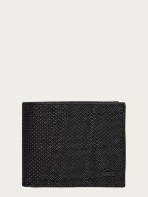 Lacoste - Portfel skórzany NH2824CE czarny