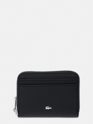 Lacoste portfel z imitacji skóry czarny