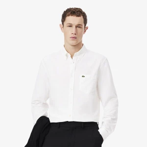 Lacoste Regular fit cotton Oxford shirt
