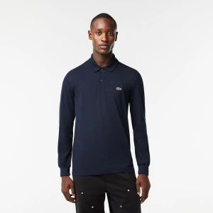 Lacoste Regular Fit Long Sleeve Polyester Cotton Polo Shirt