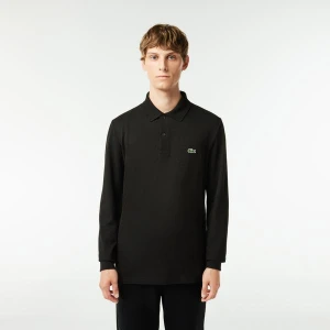 Lacoste Regular Fit Long Sleeve Polyester Cotton Polo Shirt