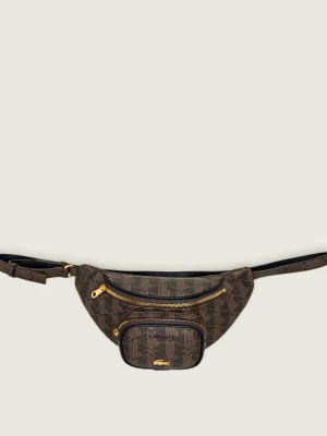 Lacoste Saszetka nerka brązowy
