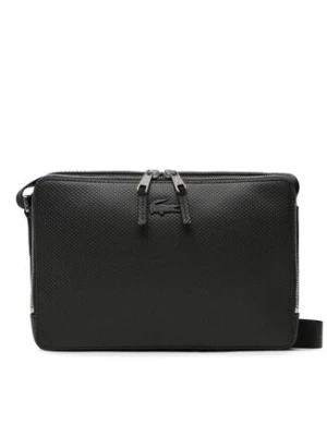 Lacoste Saszetka Split Cow Leather NH3270CE Czarny