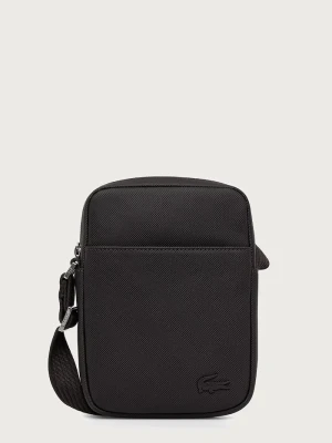 Lacoste saszetka z imitacji skóry brązowy