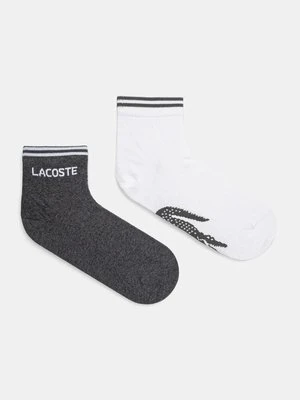 Lacoste skarpetki 2-pack kolor biały RA4187