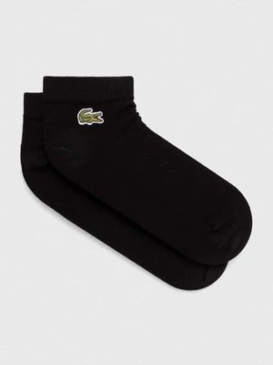 Lacoste skarpetki 2-pack kolor czarny RA4183T