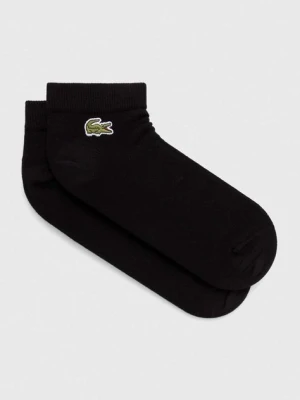 Lacoste skarpetki 2-pack kolor czarny RA4183T