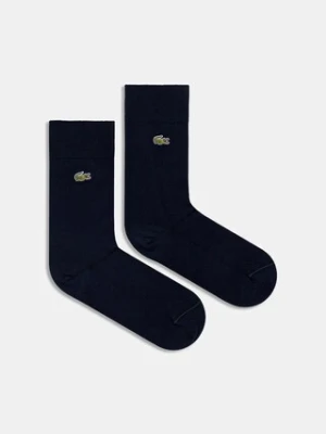 Lacoste skarpetki 2-pack kolor granatowy RA3147
