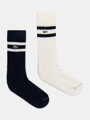 Lacoste skarpetki 2-pack kolor multicolor RA6842