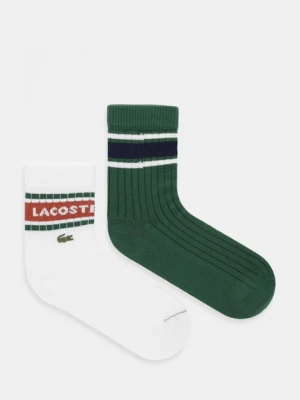 Lacoste skarpetki 2-pack kolor multicolor RA9304