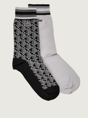 Lacoste Skarpety 2-pack szary