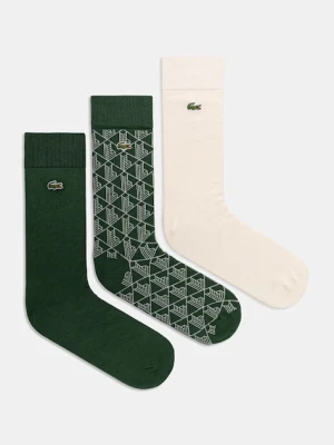 Lacoste skarpety 3-pack