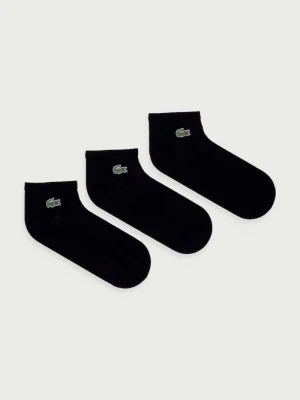 Lacoste skarpety 3-pack czarny