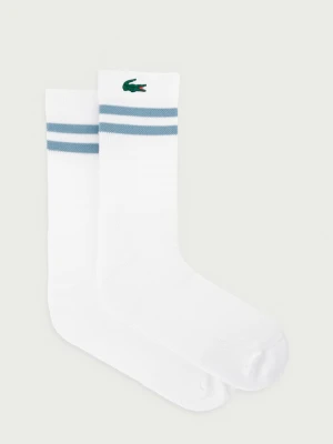 Lacoste skarpety z bawełną biały