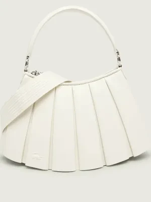 Lacoste Skórzana torebka na ramię LENGLEN