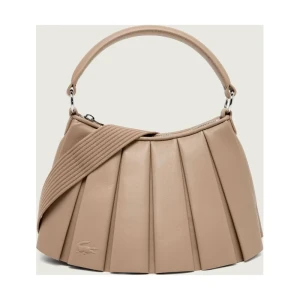 Lacoste Skórzana torebka na ramię LENGLEN