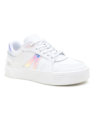 Lacoste Skórzane sneakersy biały