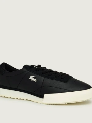 Lacoste Skórzane sneakersy AURA czarny